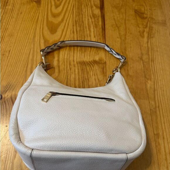 COACH Jules Hobo Leather Shoulder Handbag White C9190 - Picture 12 of 16